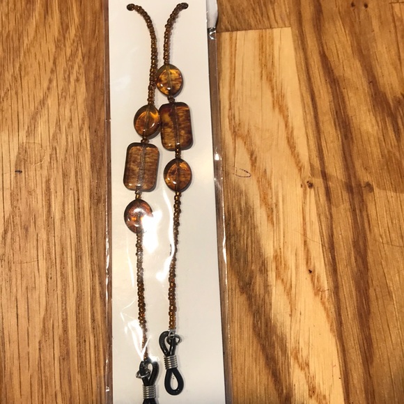 Beaded Eyeglass Cord 26” Long New in Packaging - Picture 1 of 3